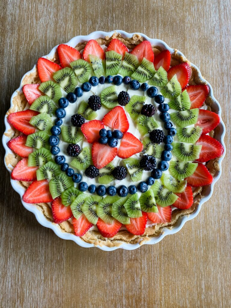 SARAH’S EASY FRUIT PIZZA RECIPE