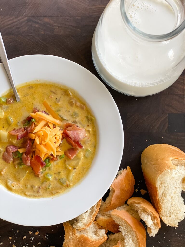 RECIPE: CREAMY POTATO SOUP