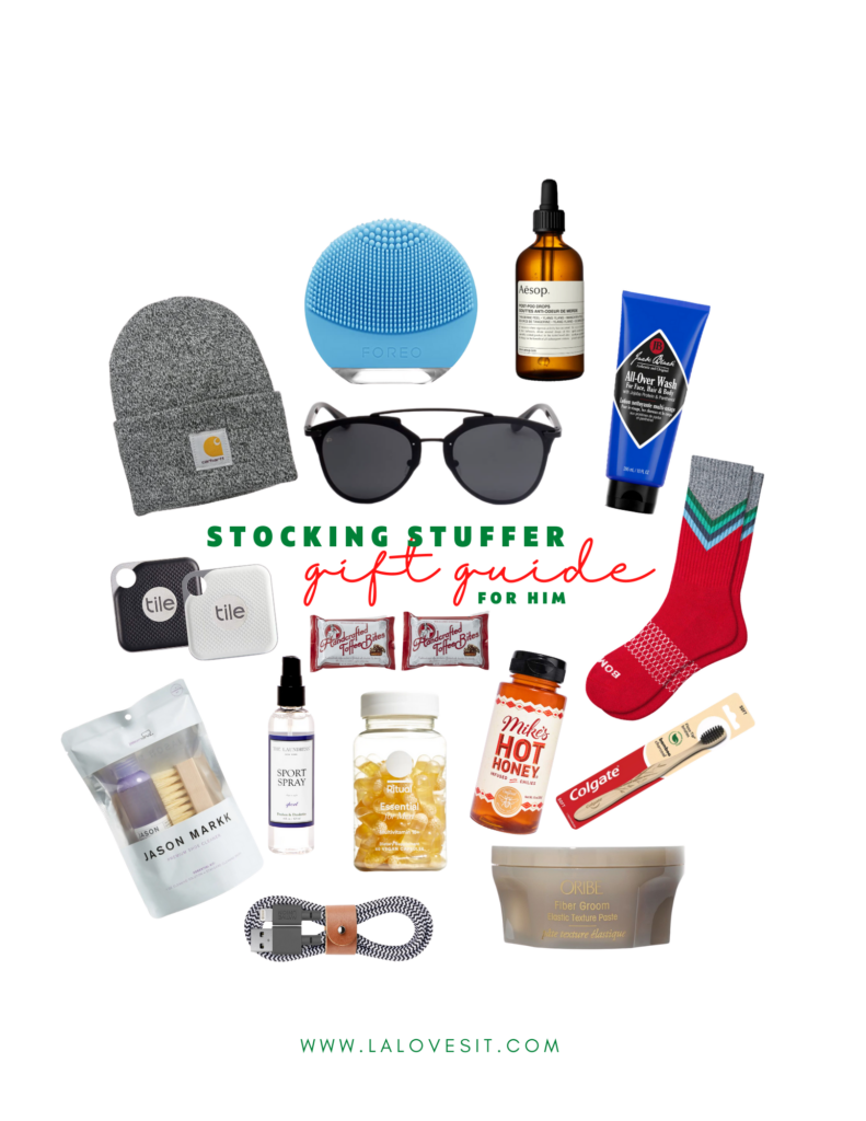 2020 GIFT GUIDE: STOCKING STUFFERS FOR HIM