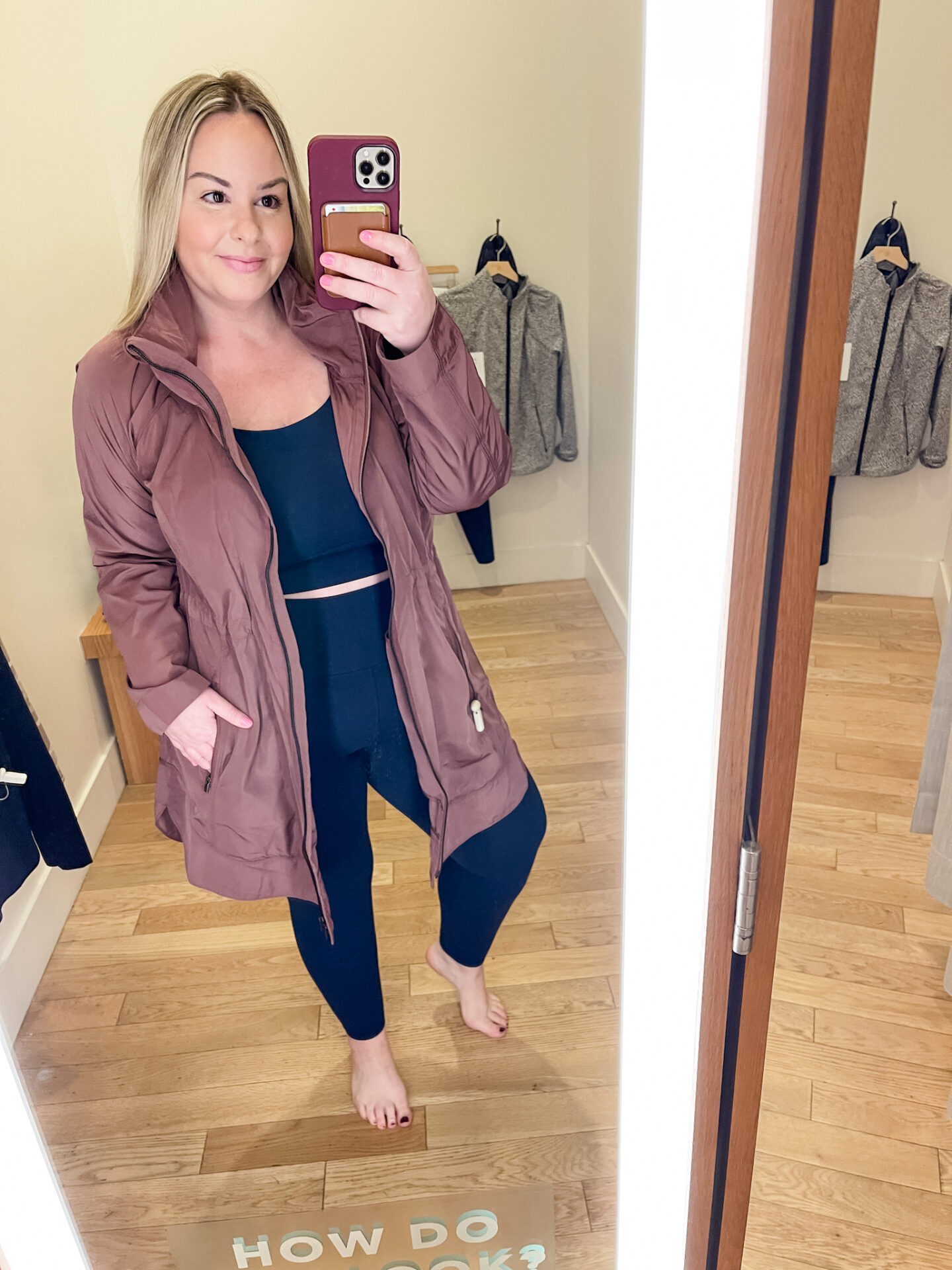 Fashion Look Featuring Athleta Plus Size Pants and Athleta Plus Size  Jackets by themomedit - ShopStyle